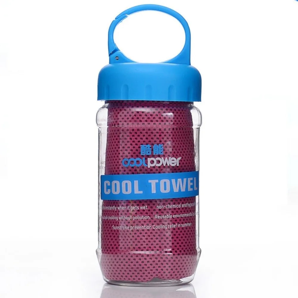 Breathable Cooling Towel Ultra Soft Lightweight Microfiber Towels Sunstroke Prevention Quick Drying Ice Wipes Outdoor Sports