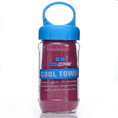 Breathable Cooling Towel Ultra Soft Lightweight Microfiber Towels Sunstroke Prevention Quick Drying Ice Wipes Outdoor Sports
