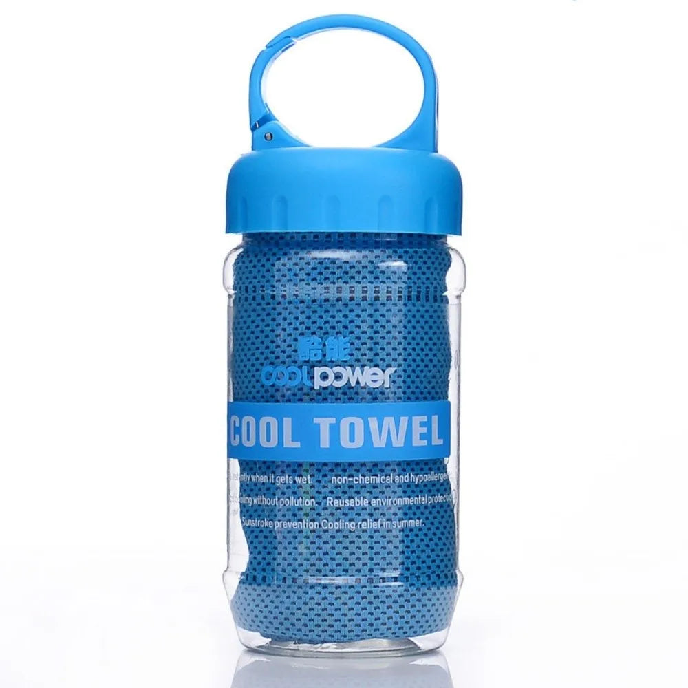 Breathable Cooling Towel Ultra Soft Lightweight Microfiber Towels Sunstroke Prevention Quick Drying Ice Wipes Outdoor Sports