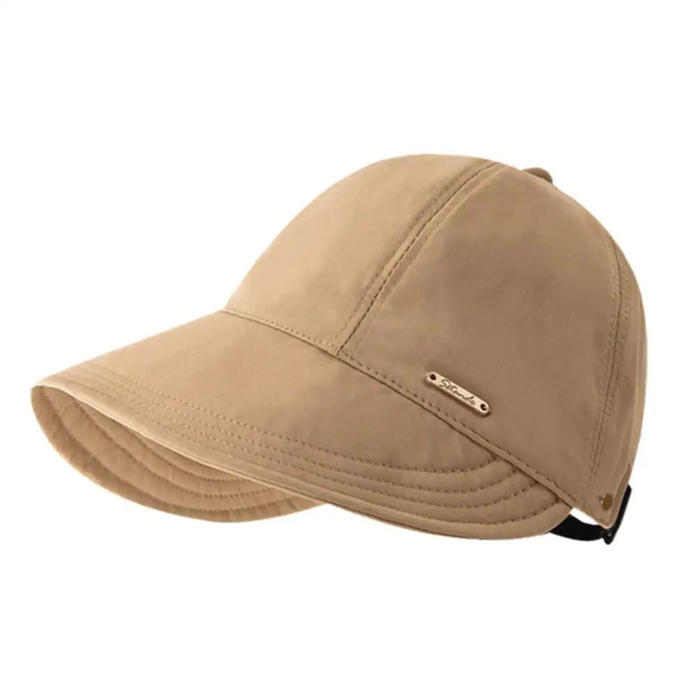 Women'S UV Protection Baseball Cap Wide Brim Adjustable Sun Hat for Fishing Beach Hats Fisherman Cap for Outdoor Sports