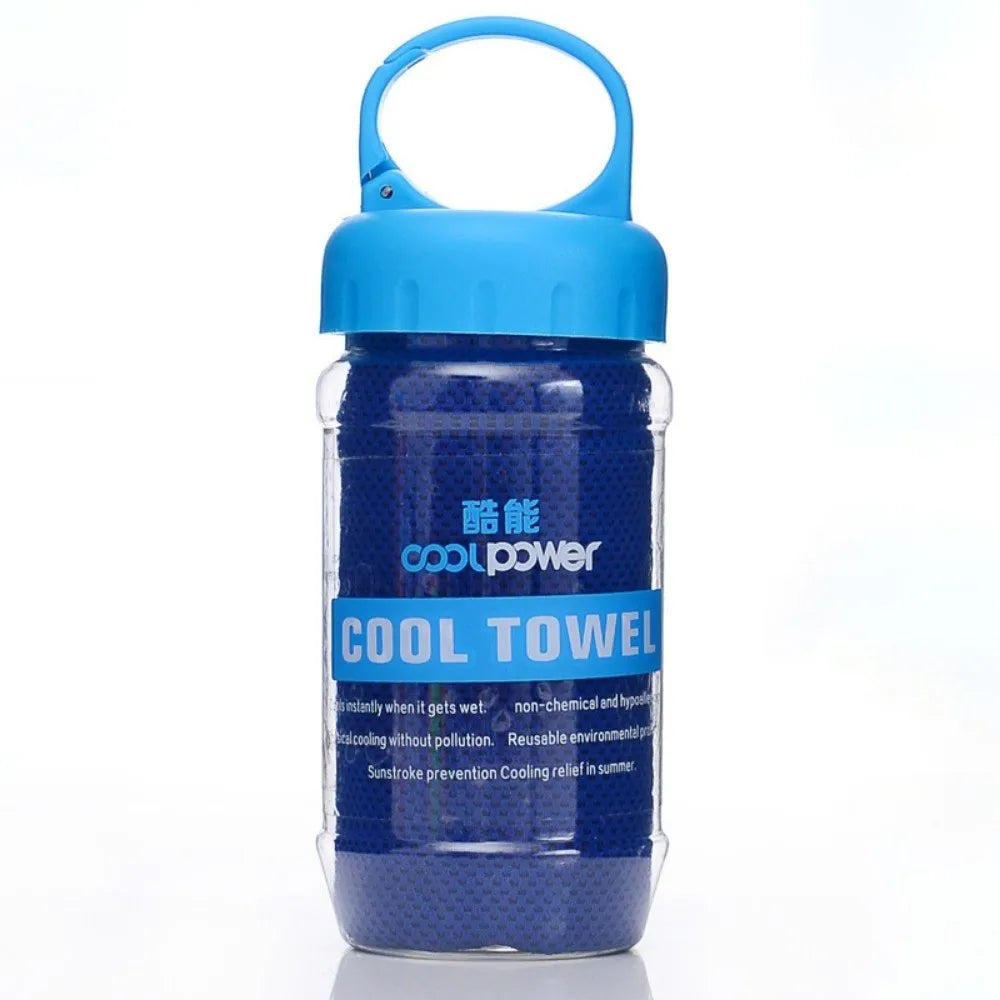 Breathable Cooling Towel Ultra Soft Lightweight Microfiber Towels Sunstroke Prevention Quick Drying Ice Wipes Outdoor Sports