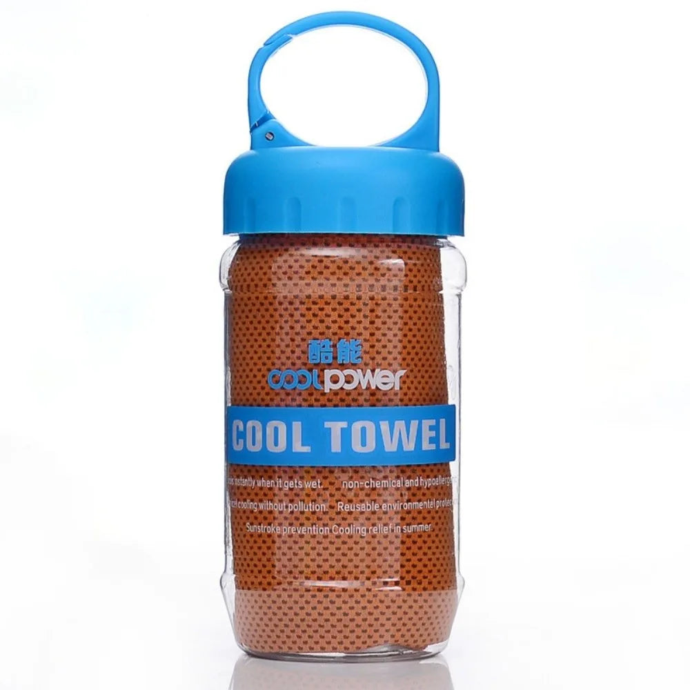 Breathable Cooling Towel Ultra Soft Lightweight Microfiber Towels Sunstroke Prevention Quick Drying Ice Wipes Outdoor Sports