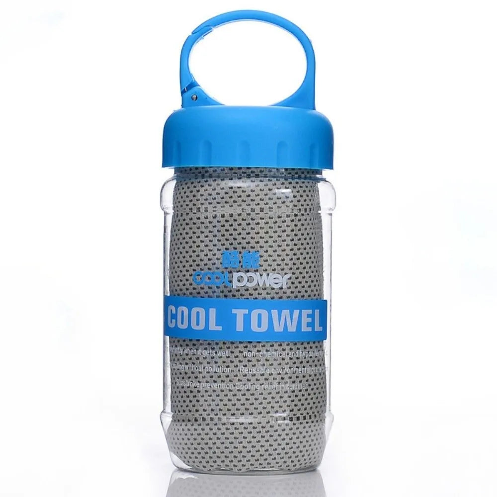 Breathable Cooling Towel Ultra Soft Lightweight Microfiber Towels Sunstroke Prevention Quick Drying Ice Wipes Outdoor Sports